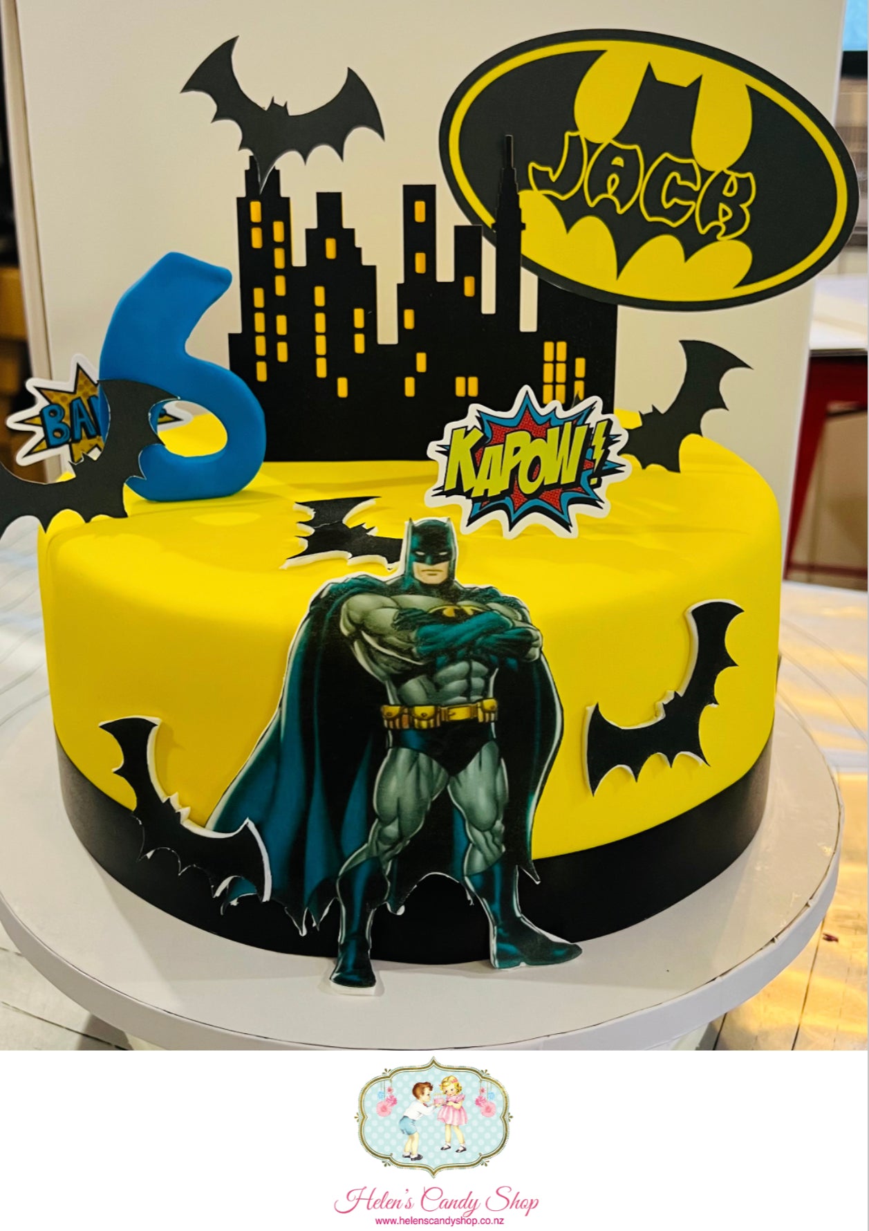 Super Hero & Outer Space Cake