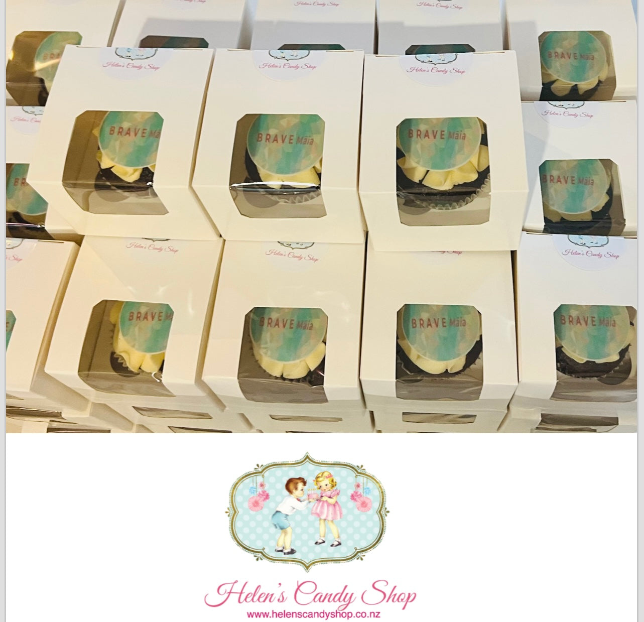 Customised Cupcakes with Edible Images