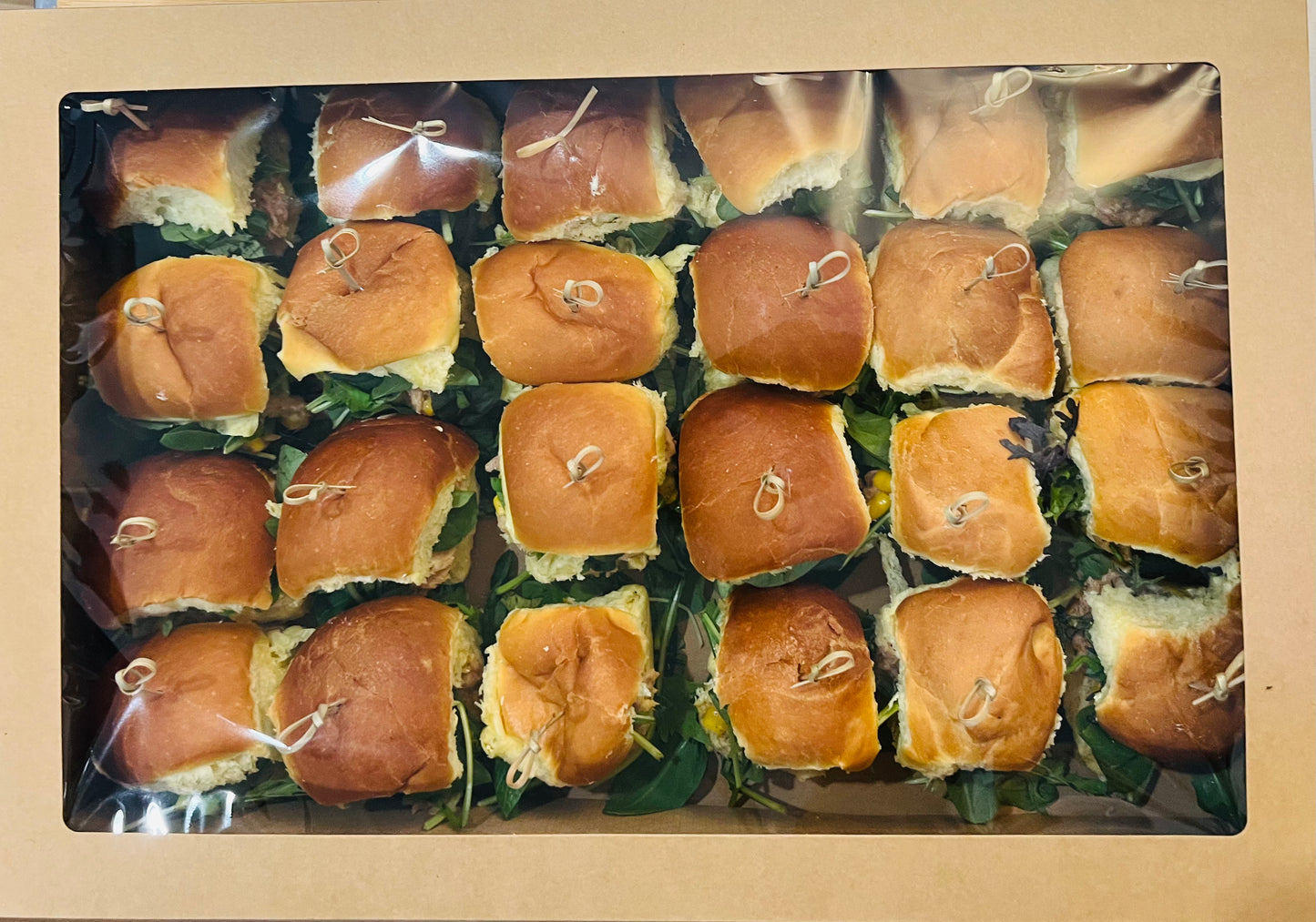 Mini Sliders Platter for 20 people