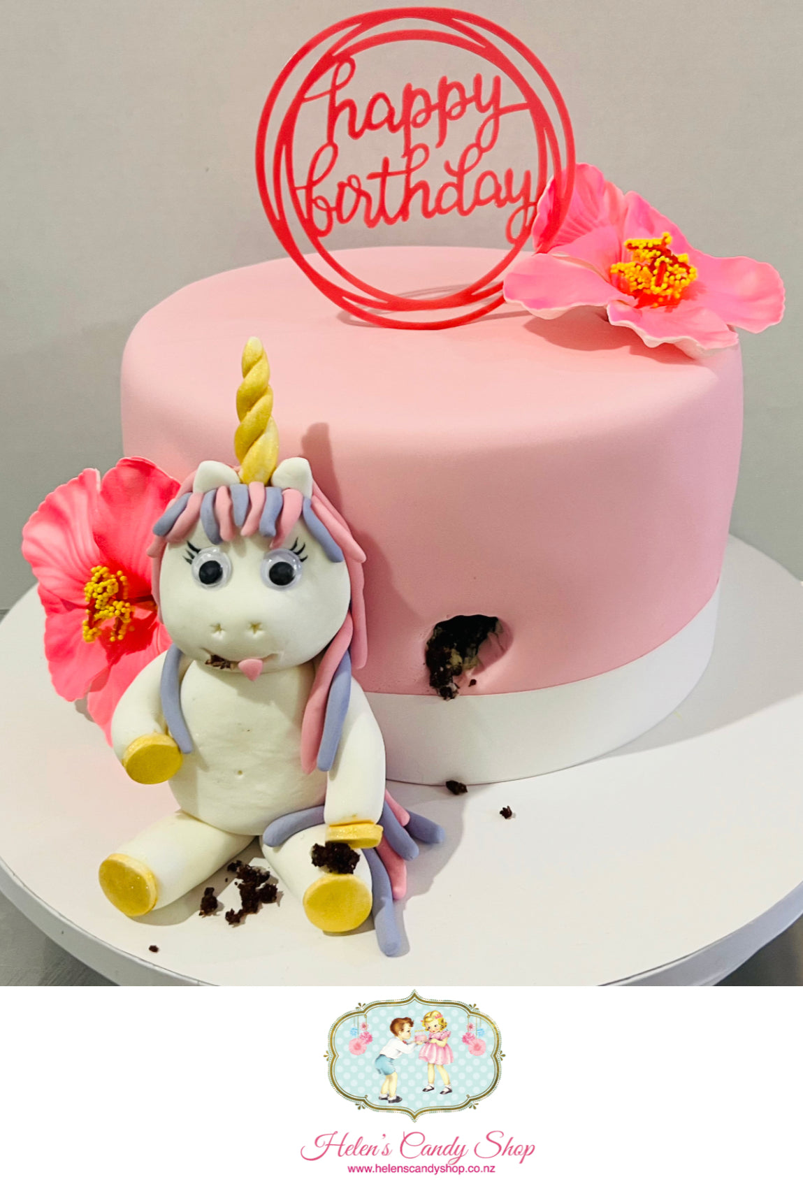 Unicorn, Bees, Butterfly & Fairy Themed Celebration Cakes