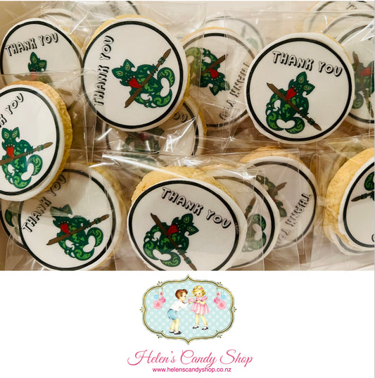 Edible Corporate Logo & Photo Cookies & Cupcake Platters