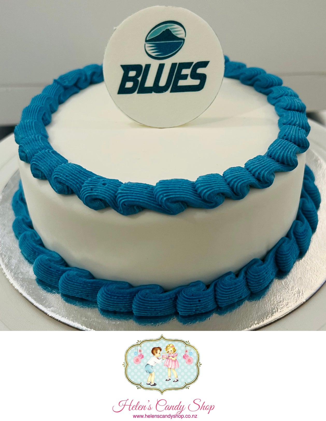 Polynesian Themed Celebration Cake
