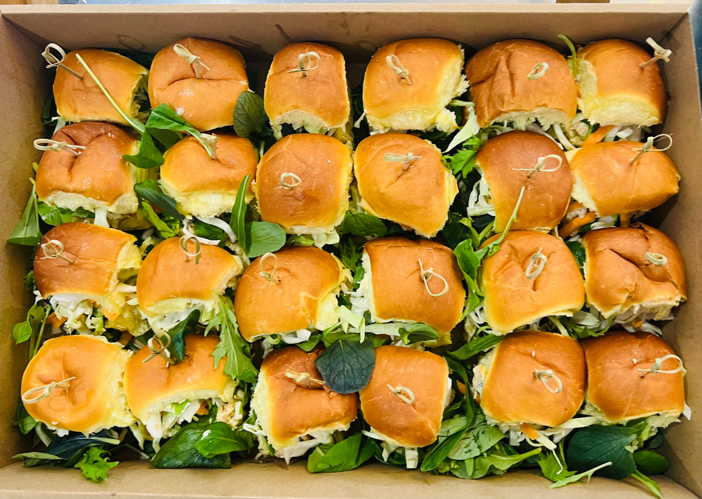 Mini Sliders Platter for 20 people