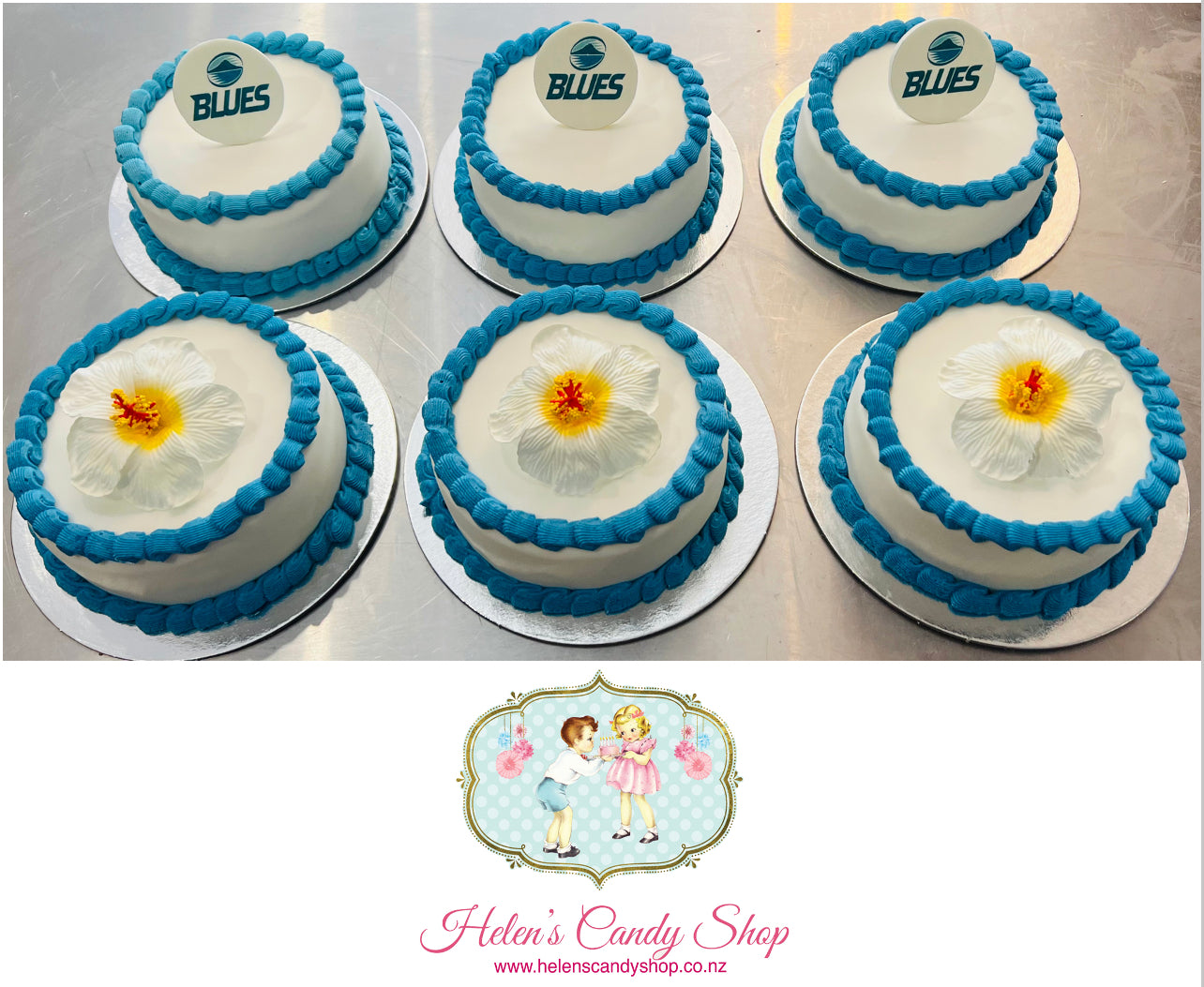 Polynesian Themed Celebration Cake