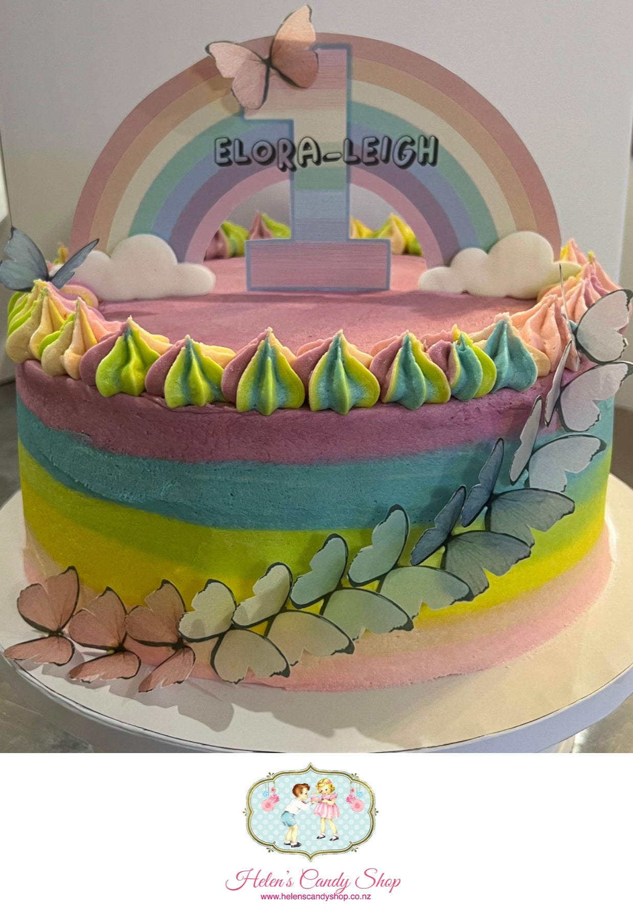 Unicorn, Bees, Butterfly & Fairy Themed Celebration Cakes