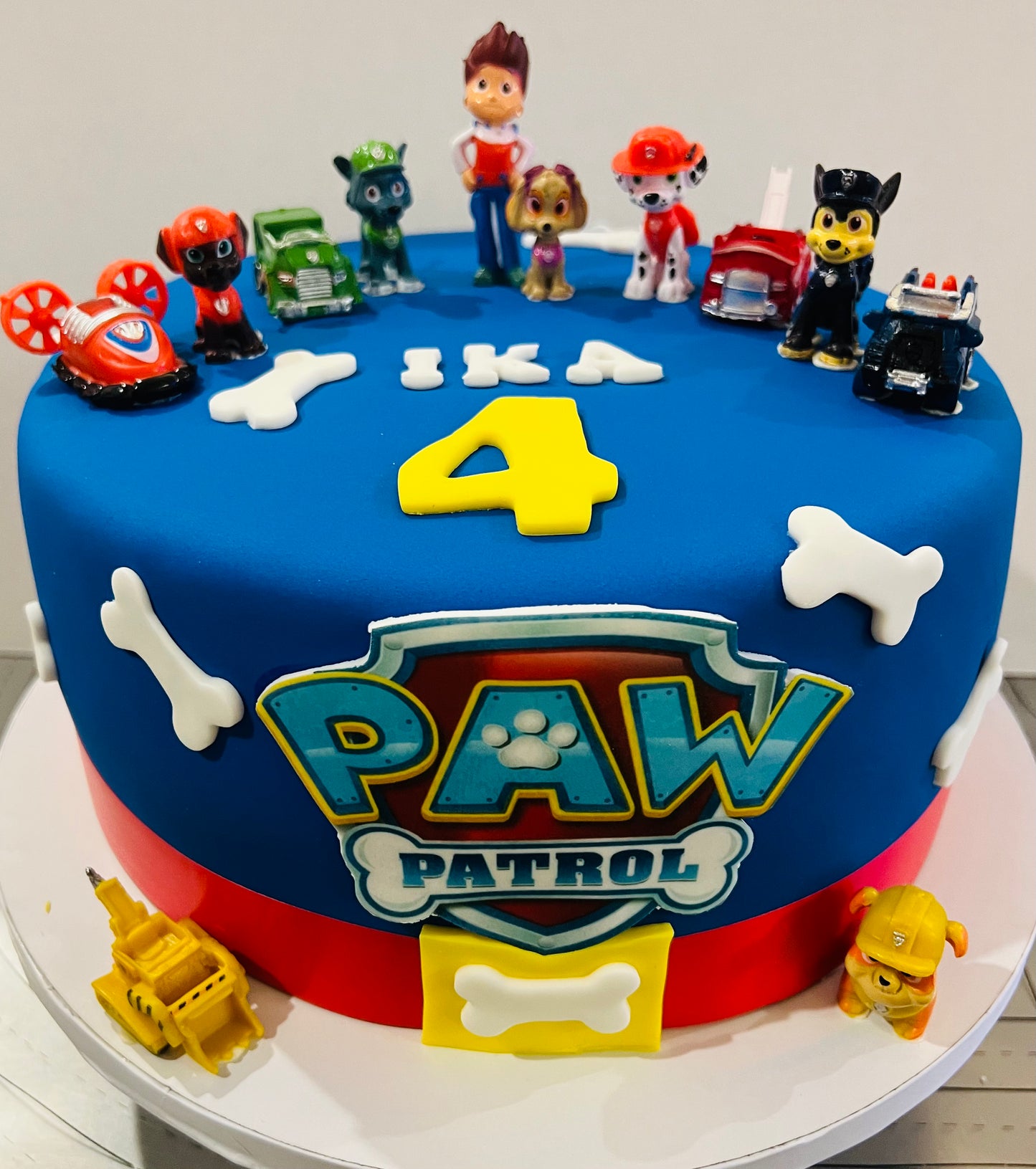 Paw Patrol Themed Celebration Cake