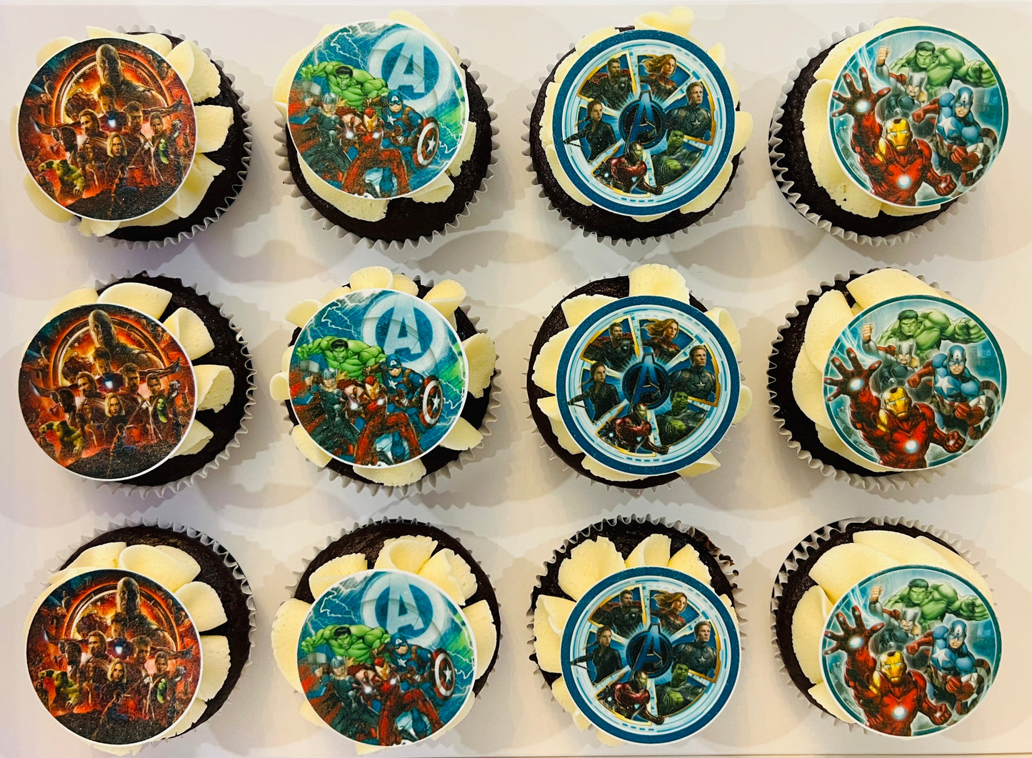 Super Hero & Outer Space Cake