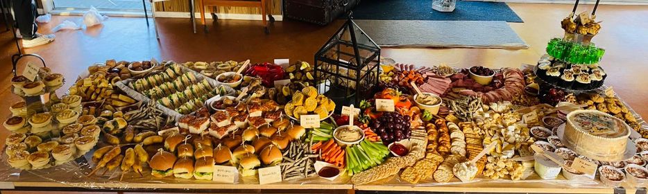 Customized grazing tables & customized catering platters