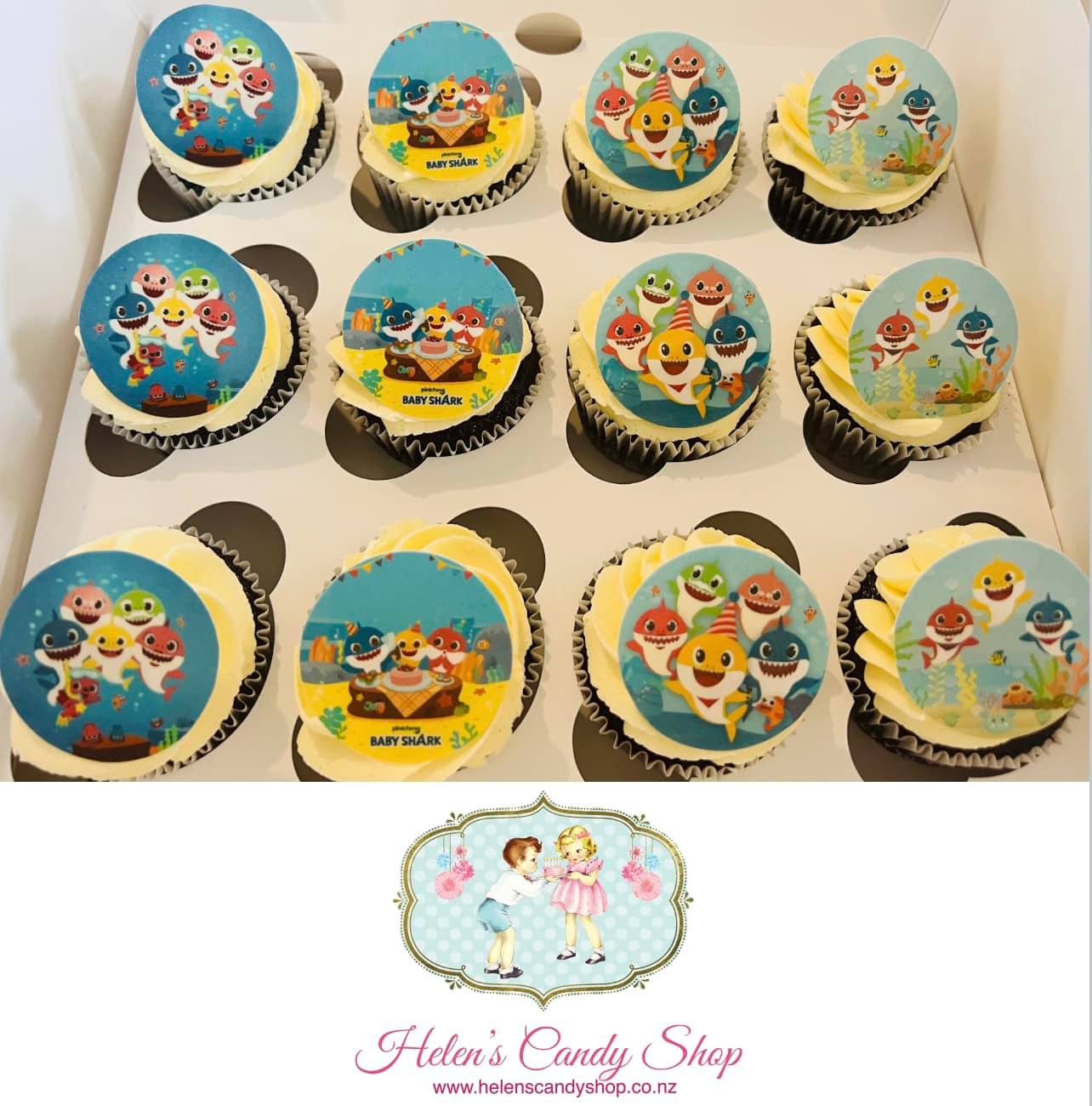 Customised Cupcakes with Edible Images