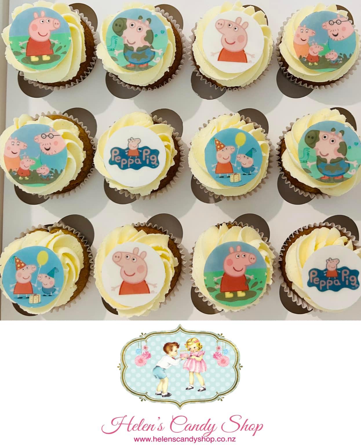 Customised Cupcakes with Edible Images