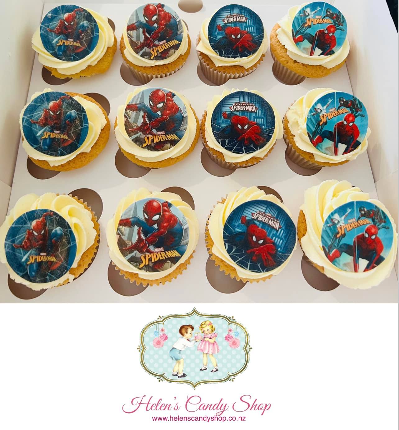 Customised Cupcakes with Edible Images