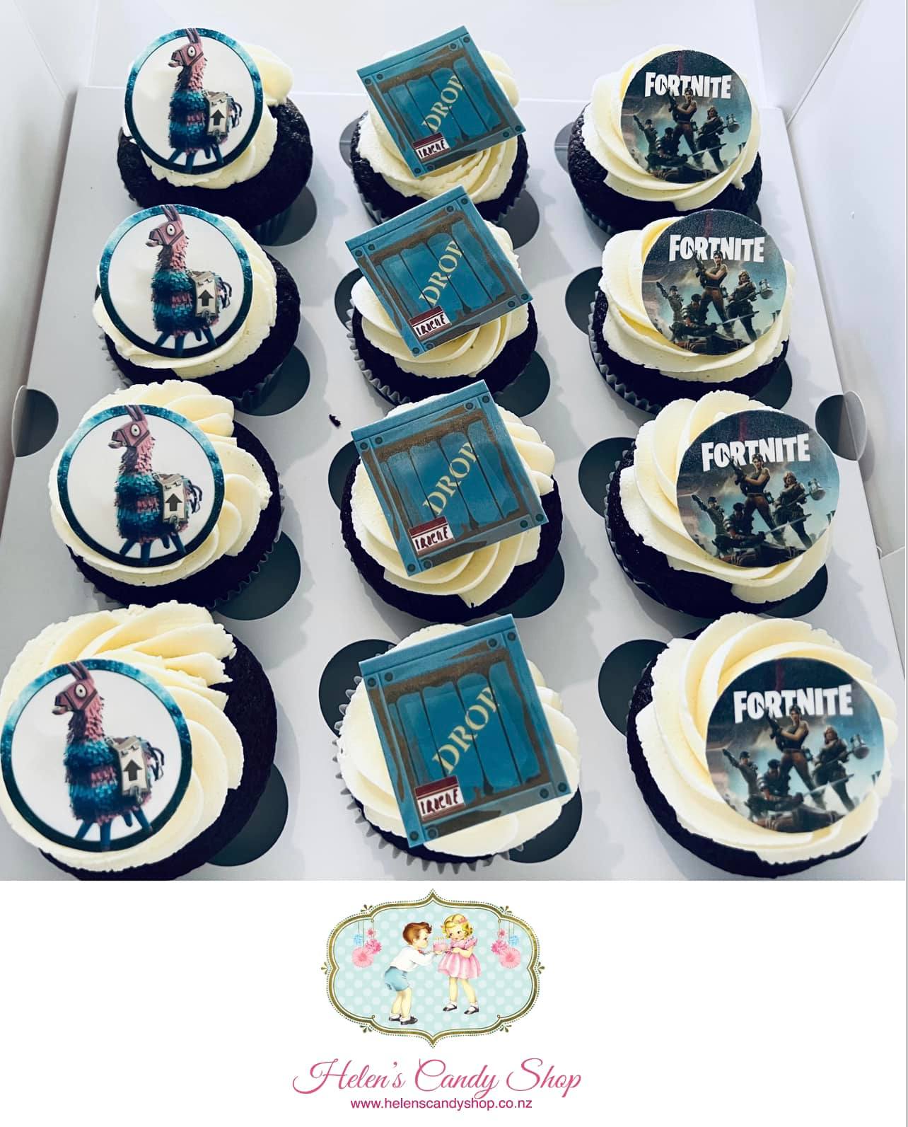 Customised Cupcakes with Edible Images