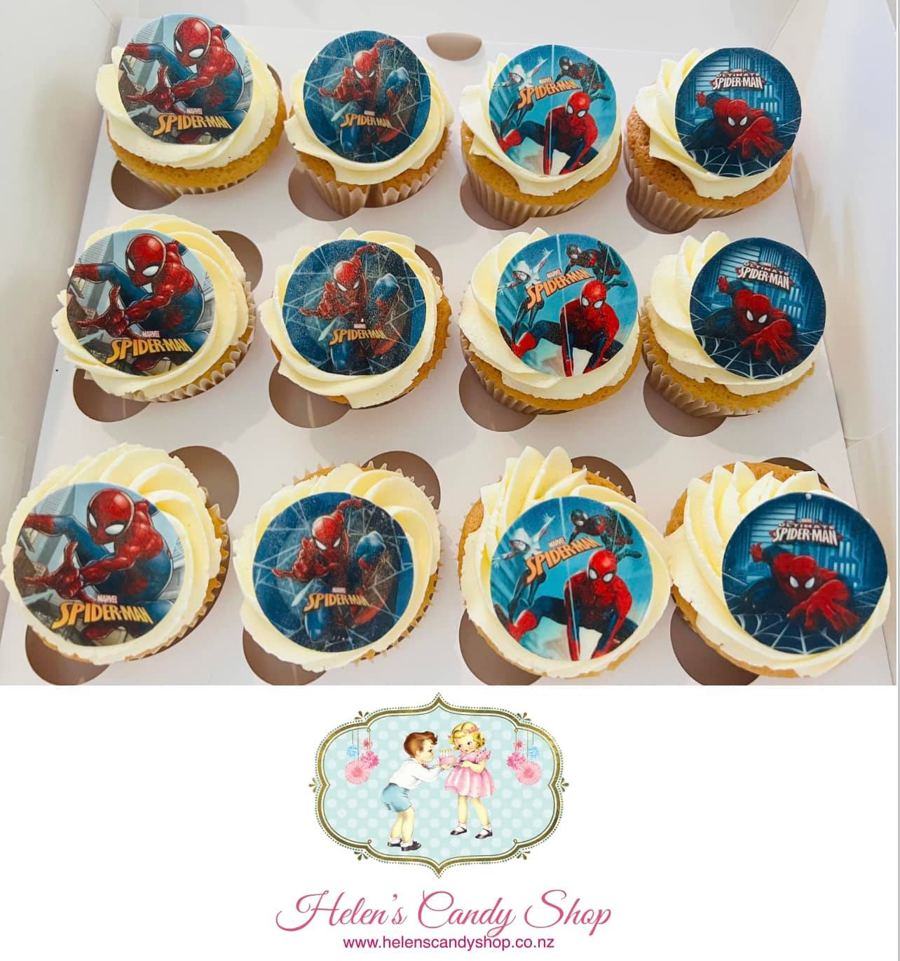 Customised Cupcakes with Edible Images