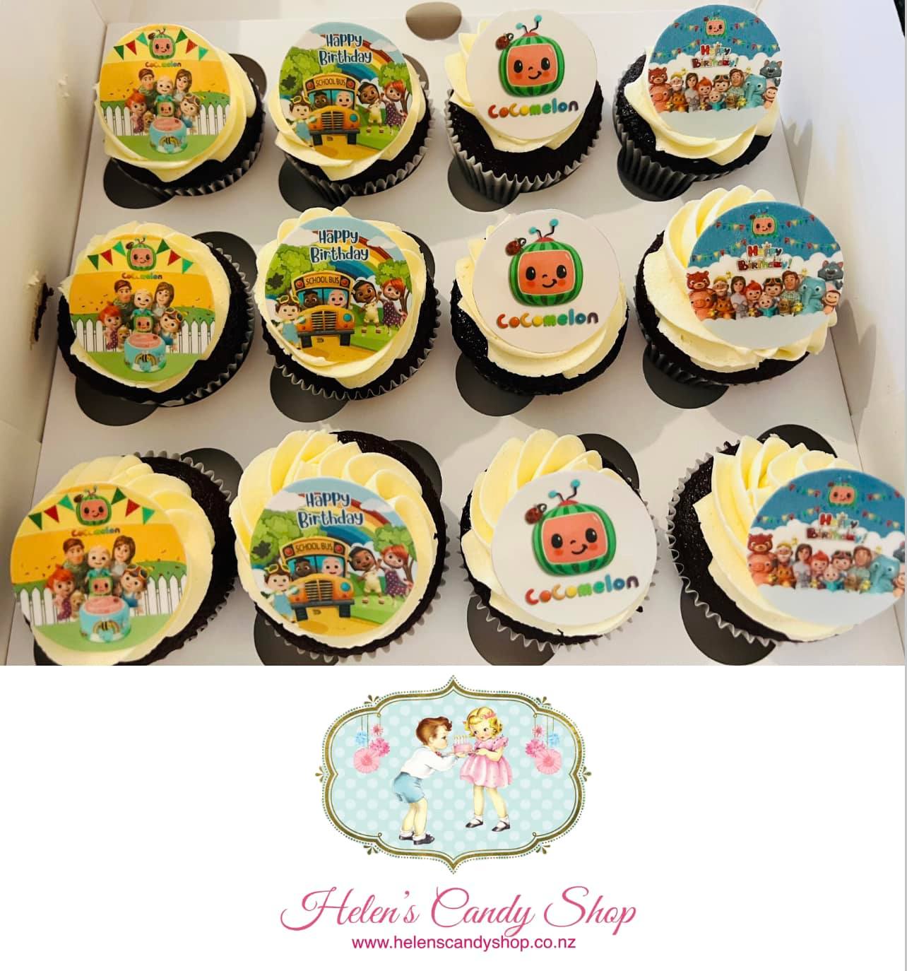 Customised Cupcakes with Edible Images