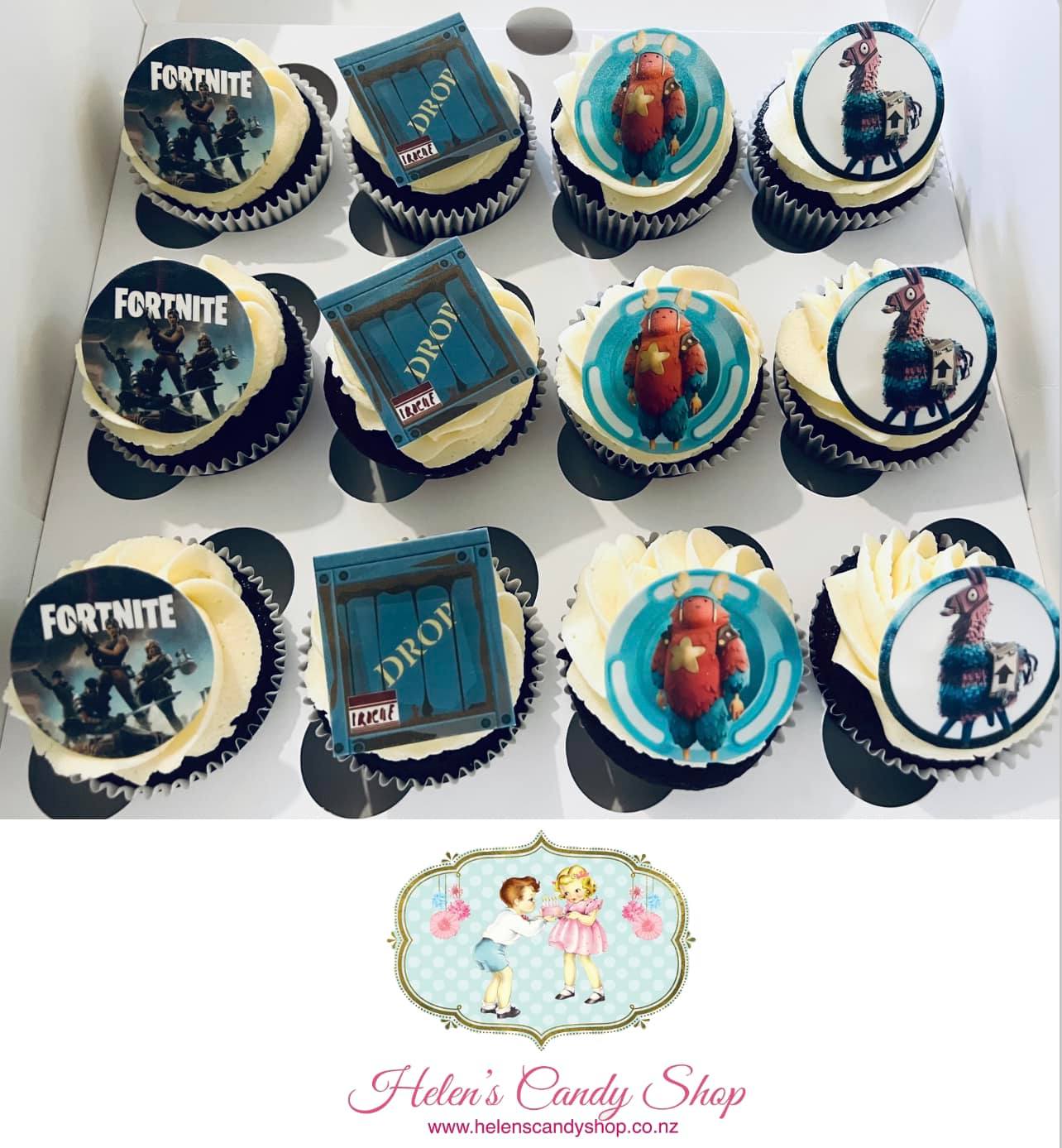 Customised Cupcakes with Edible Images