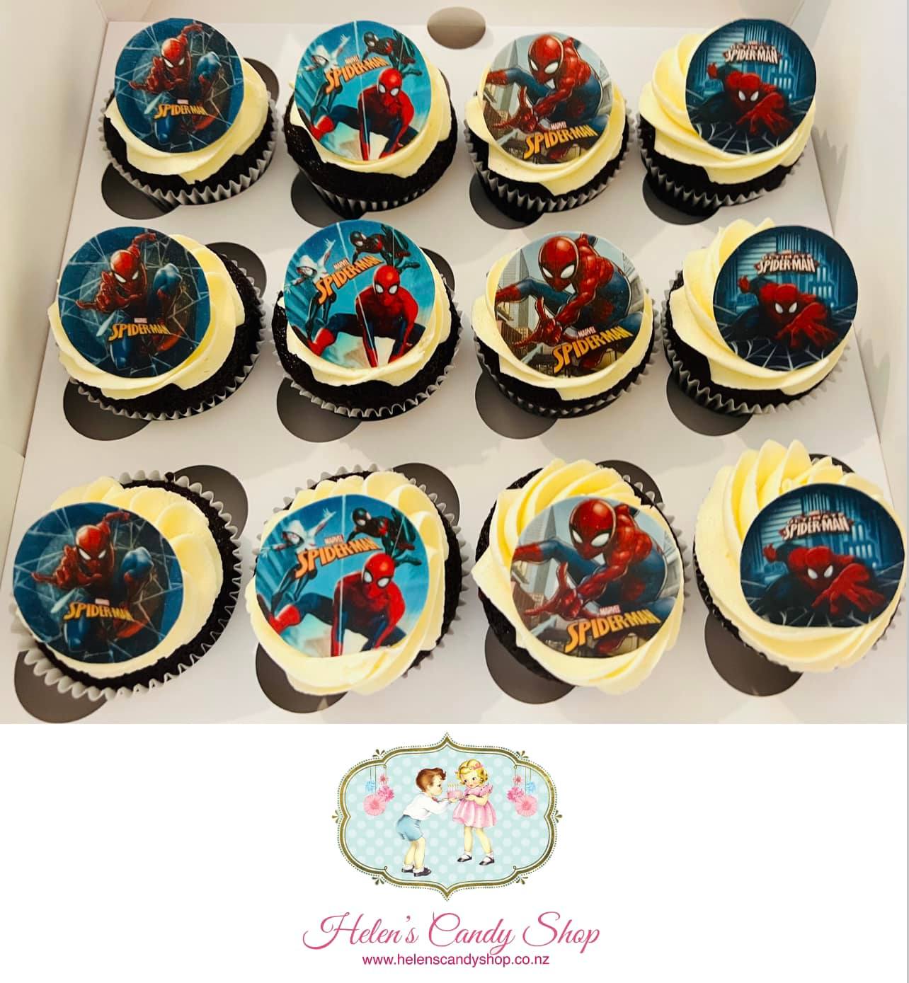 Customised Cupcakes with Edible Images