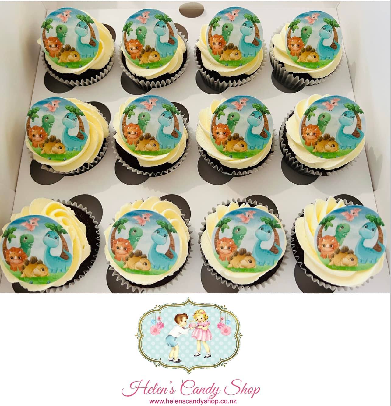 Customised Cupcakes with Edible Images