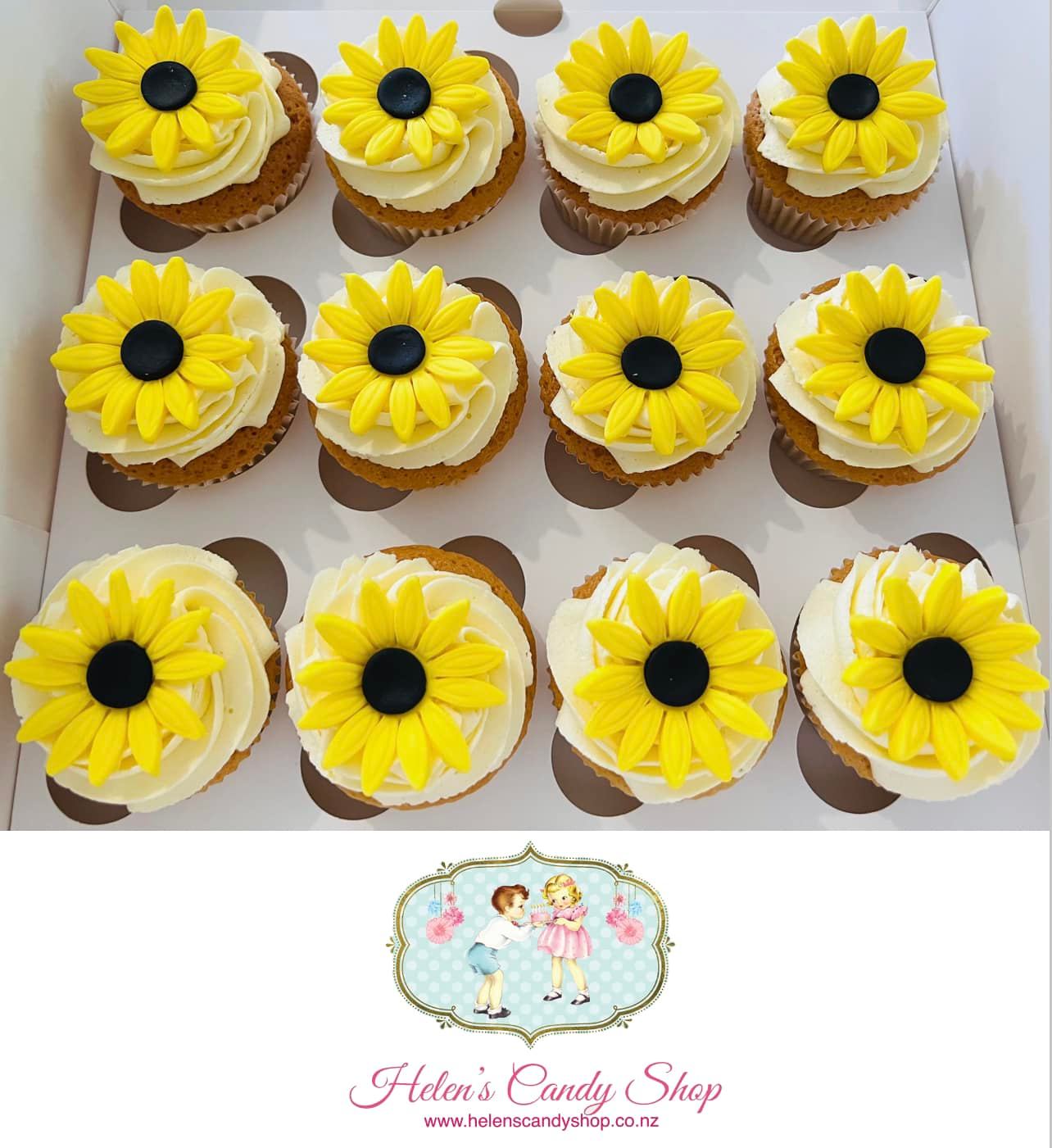 Customised Cupcakes with Edible Images