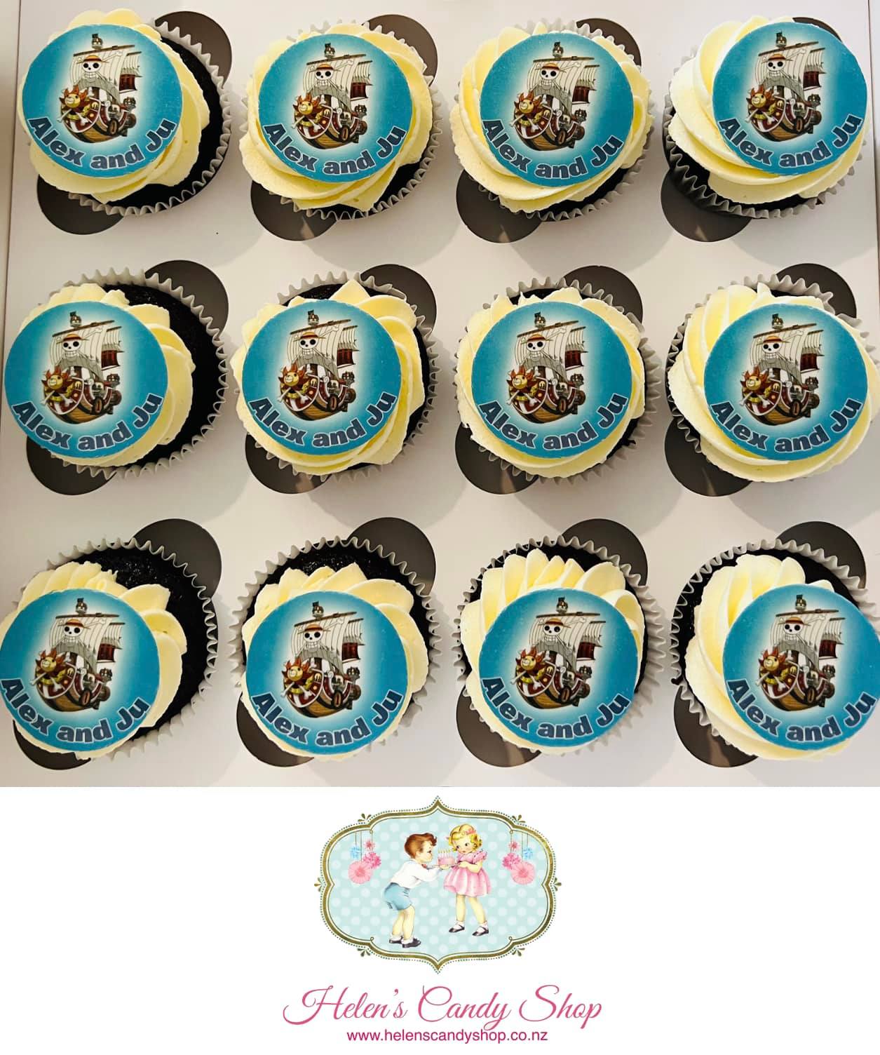 Customised Cupcakes with Edible Images
