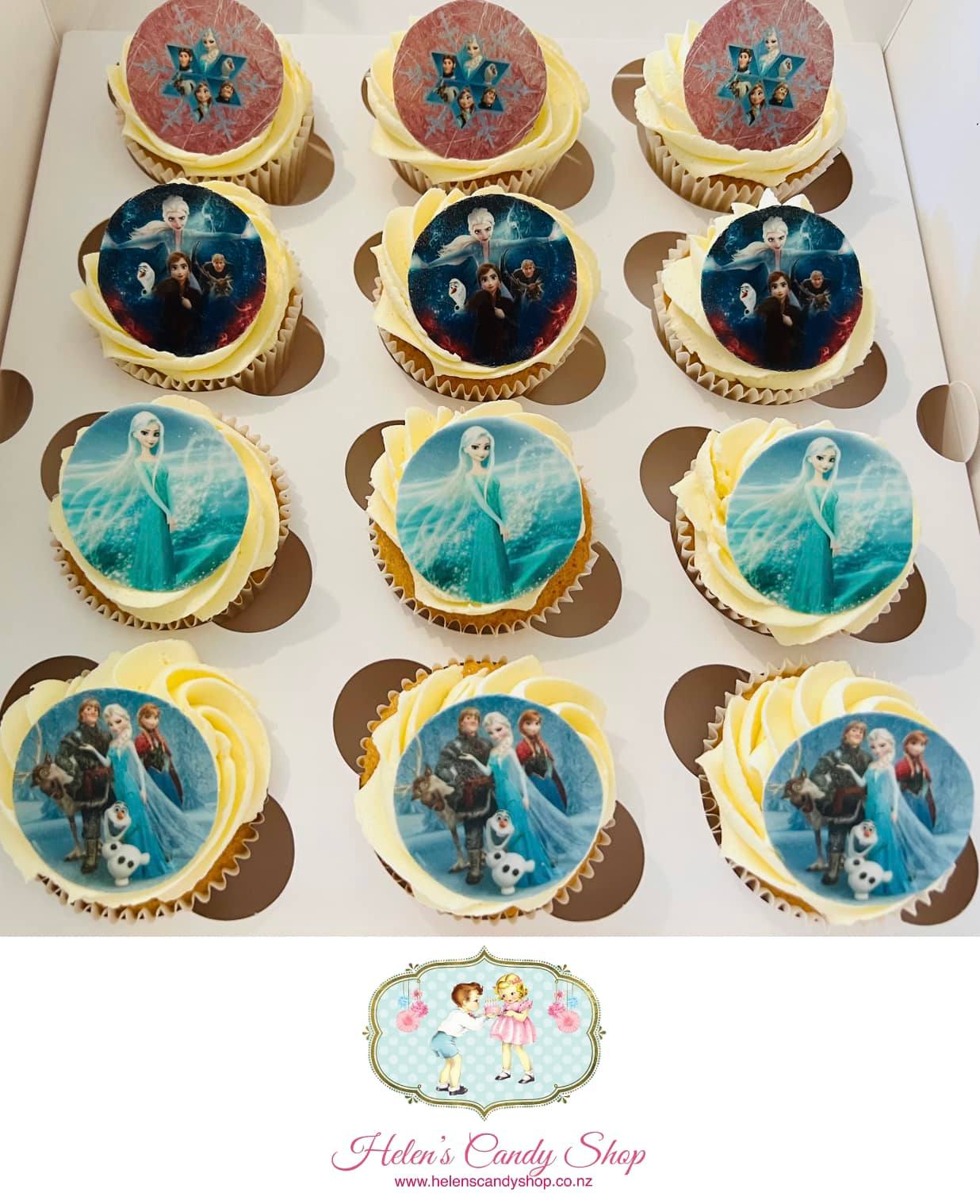 Customised Cupcakes with Edible Images