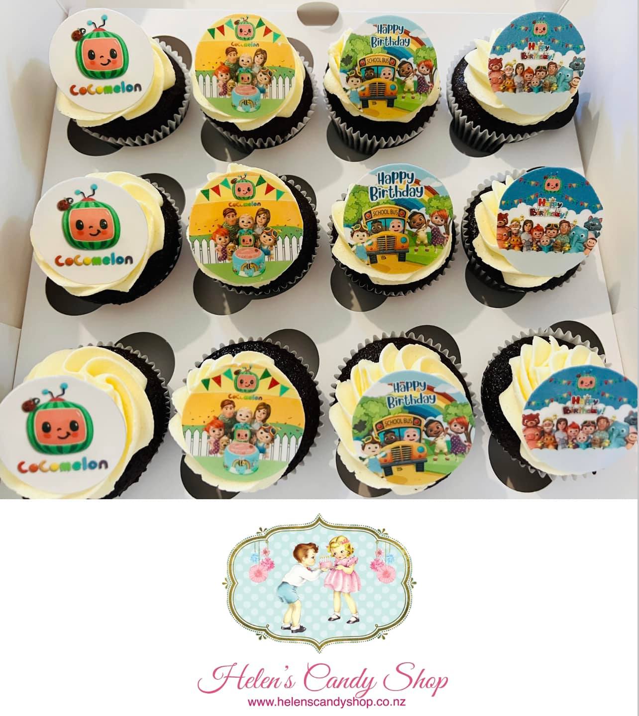 Customised Cupcakes with Edible Images