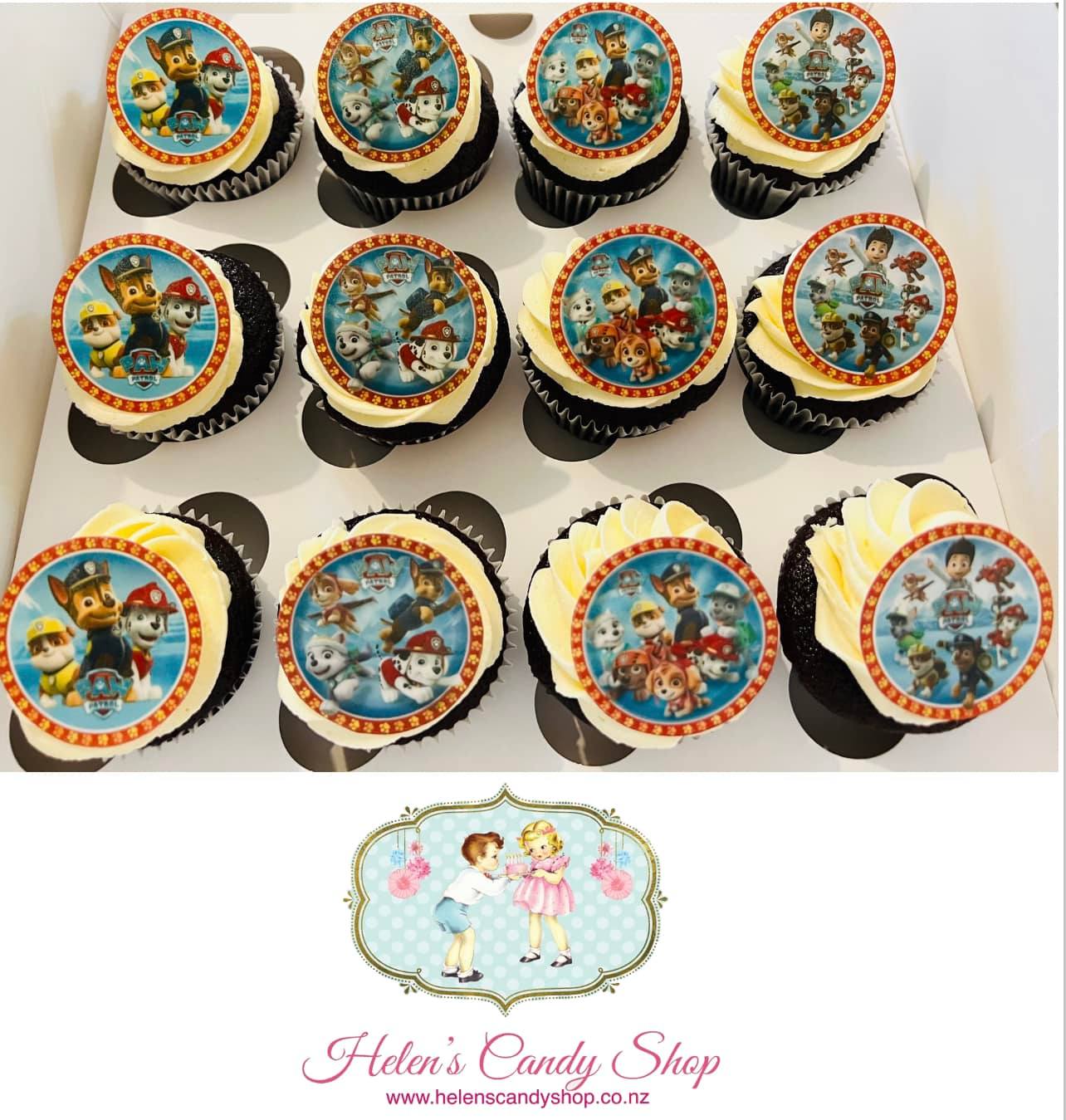 Customised Cupcakes with Edible Images