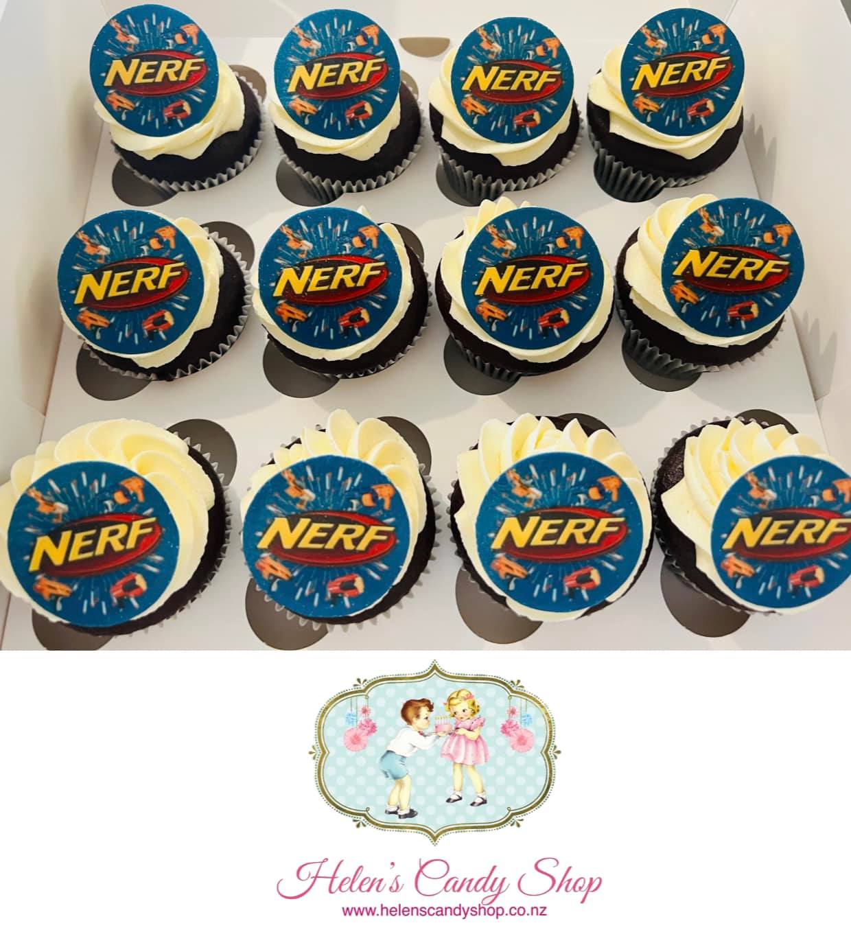Customised Cupcakes with Edible Images