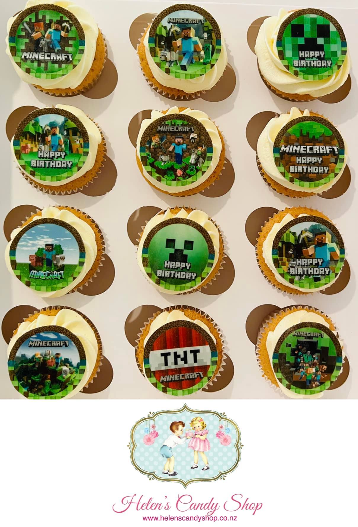 Customised Cupcakes with Edible Images