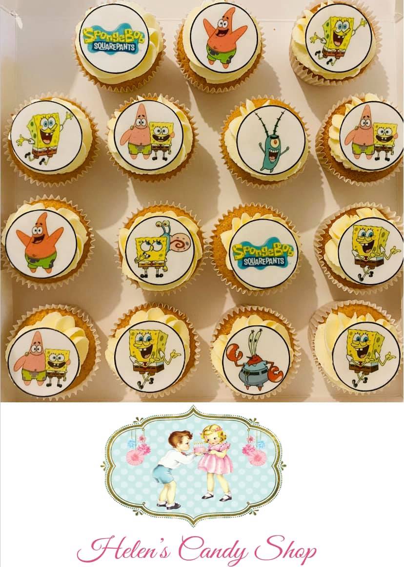 Customised Cupcakes with Edible Images