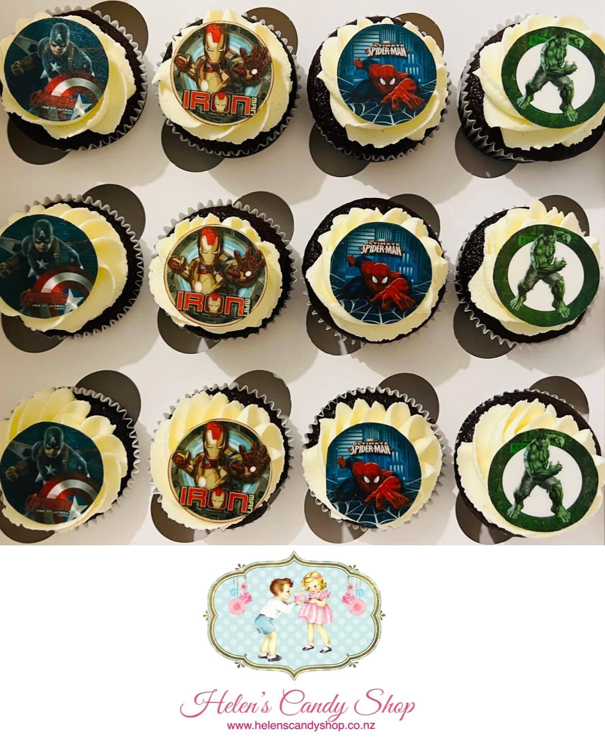 Customised Cupcakes with Edible Images