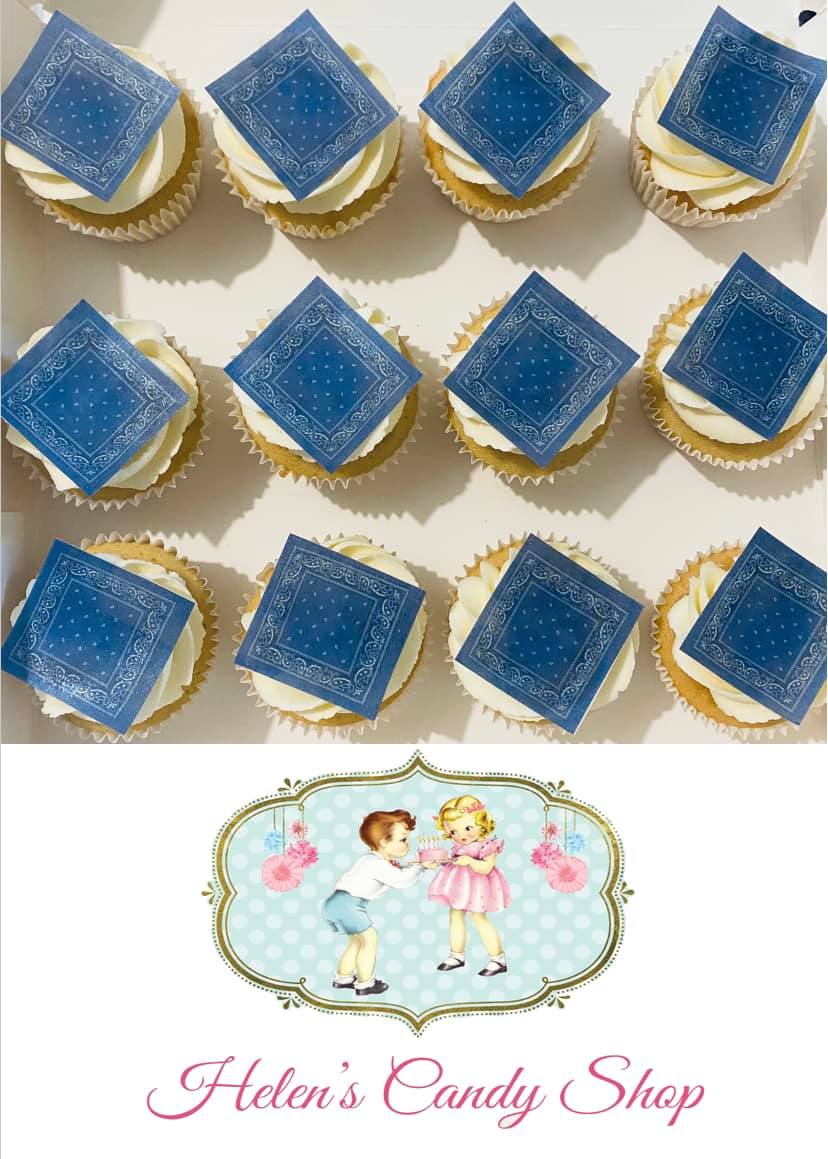 Customised Cupcakes with Edible Images
