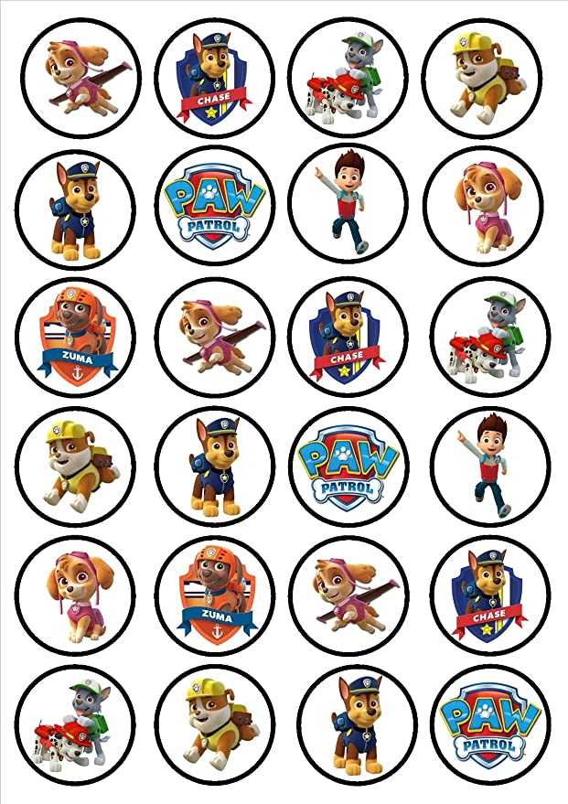 Photo / Customised Edible Wafer Sheet Image - Cupcake Toppers