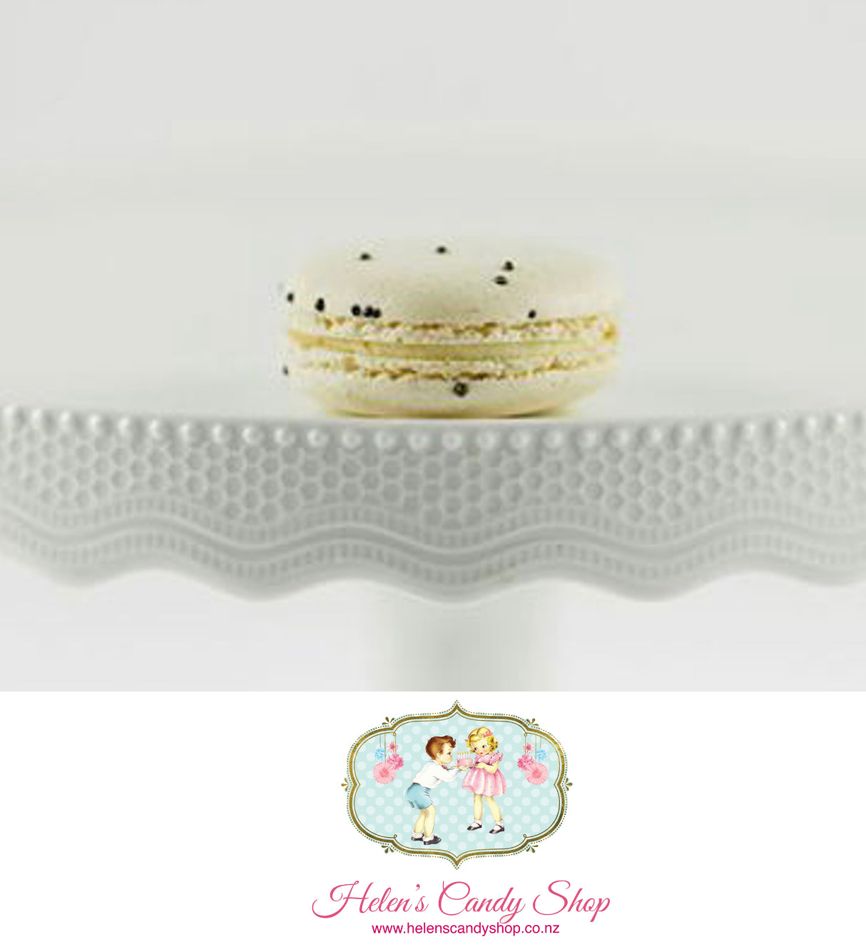 Freshly Baked Macarons Individually Wrapped