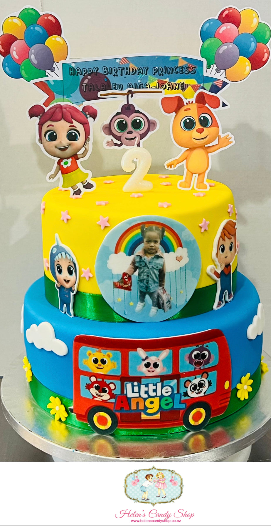 Cocomelon Themed Celebration Cakes