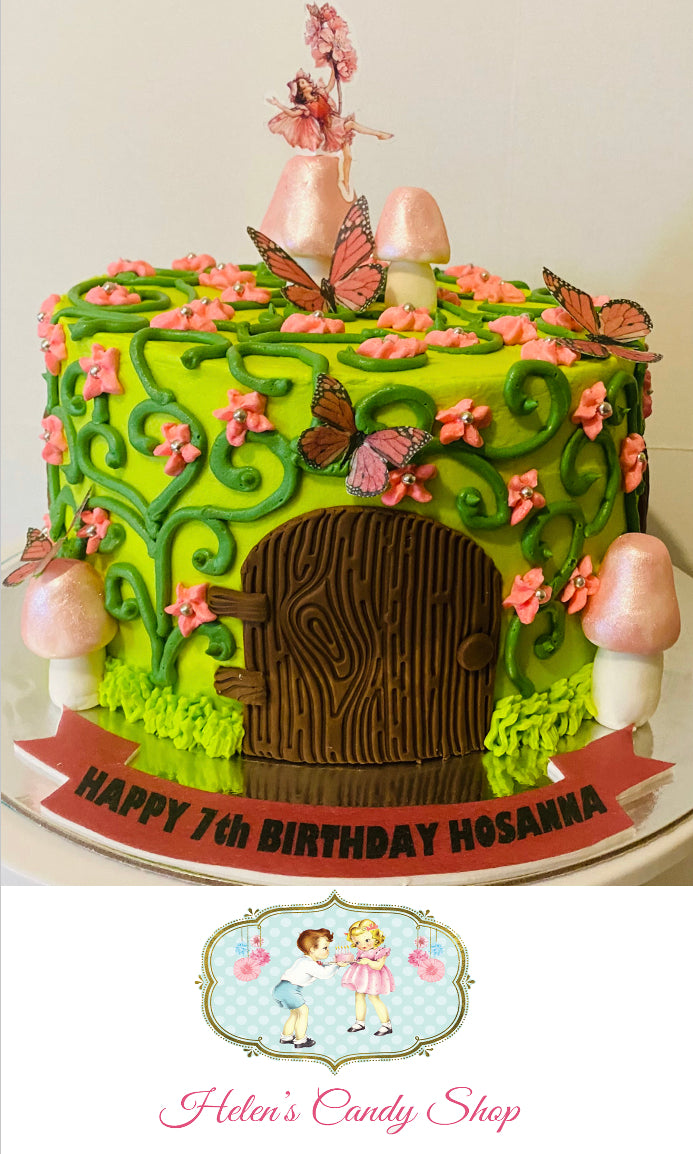 Unicorn, Bees, Butterfly & Fairy Themed Celebration Cakes