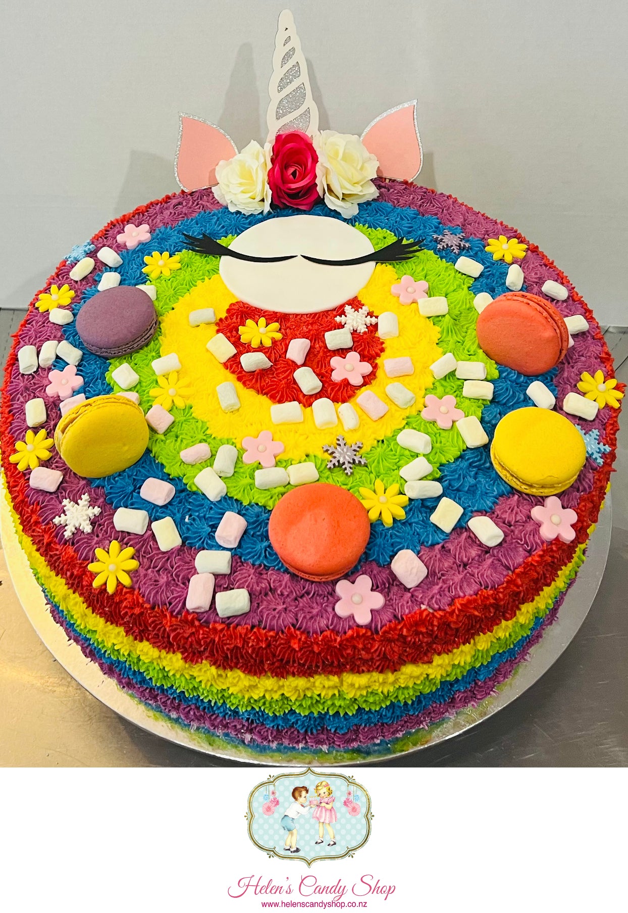 Unicorn, Bees, Butterfly & Fairy Themed Celebration Cakes