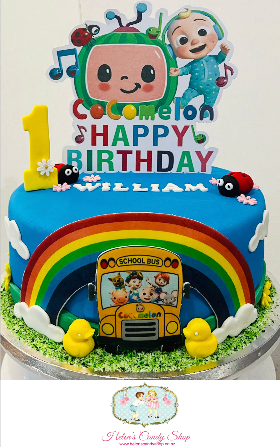 Cocomelon Themed Celebration Cakes