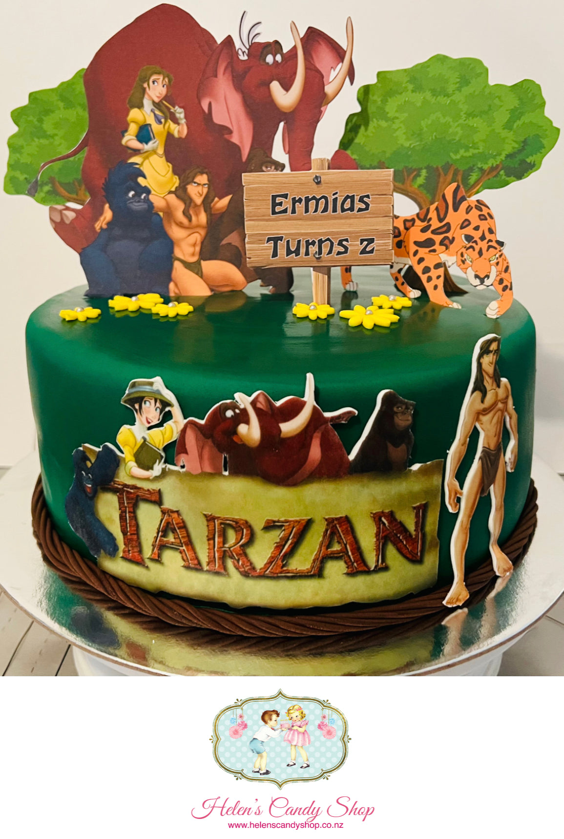 Animal Celebration Cake