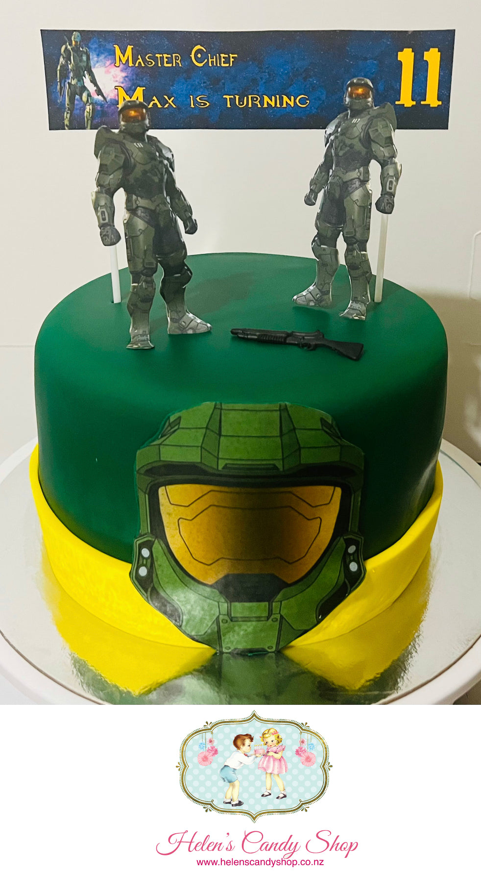 Super Hero & Outer Space Cake
