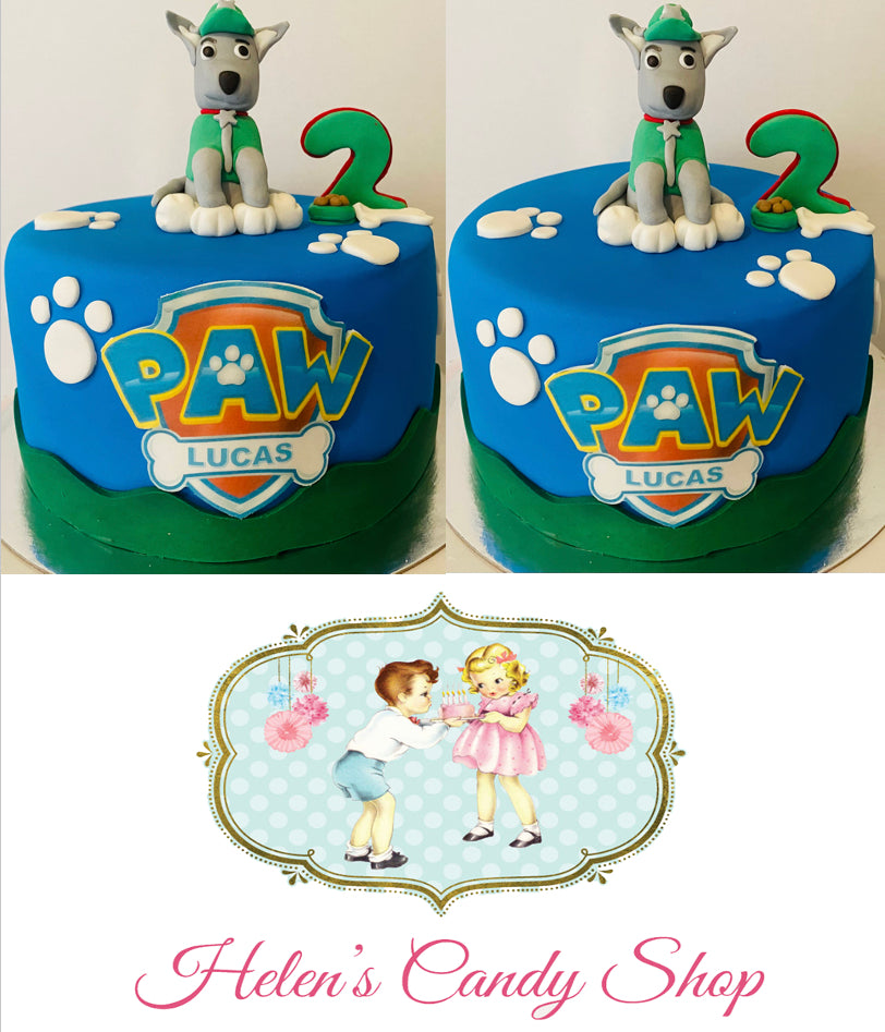 Paw Patrol Themed Celebration Cake