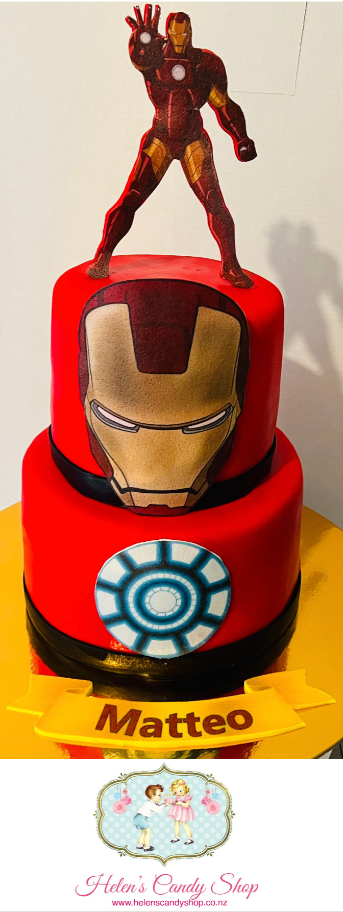 Super Hero & Outer Space Cake