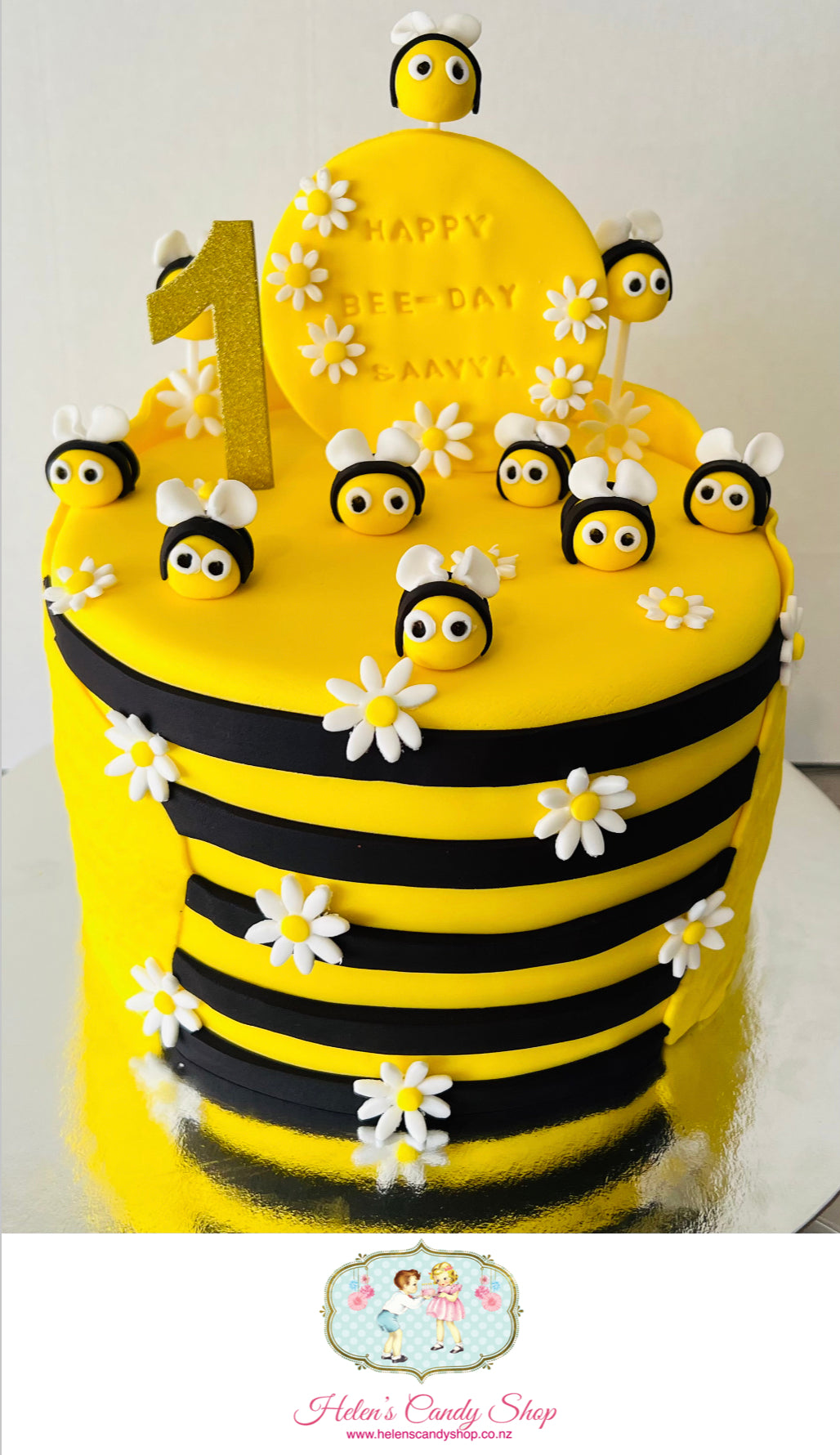 Unicorn, Bees, Butterfly & Fairy Themed Celebration Cakes