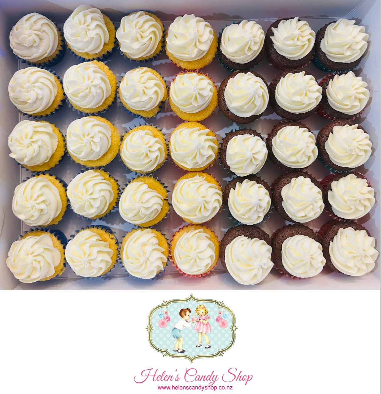 Customised Cupcakes with Edible Images