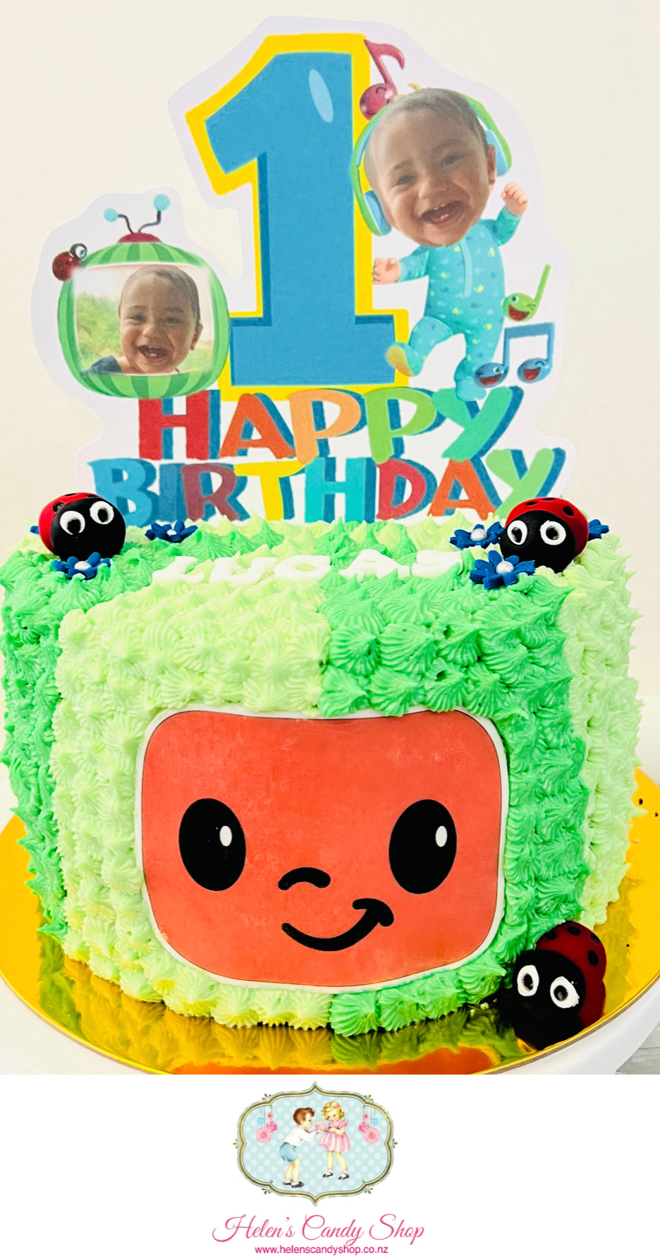 Cocomelon Themed Celebration Cakes