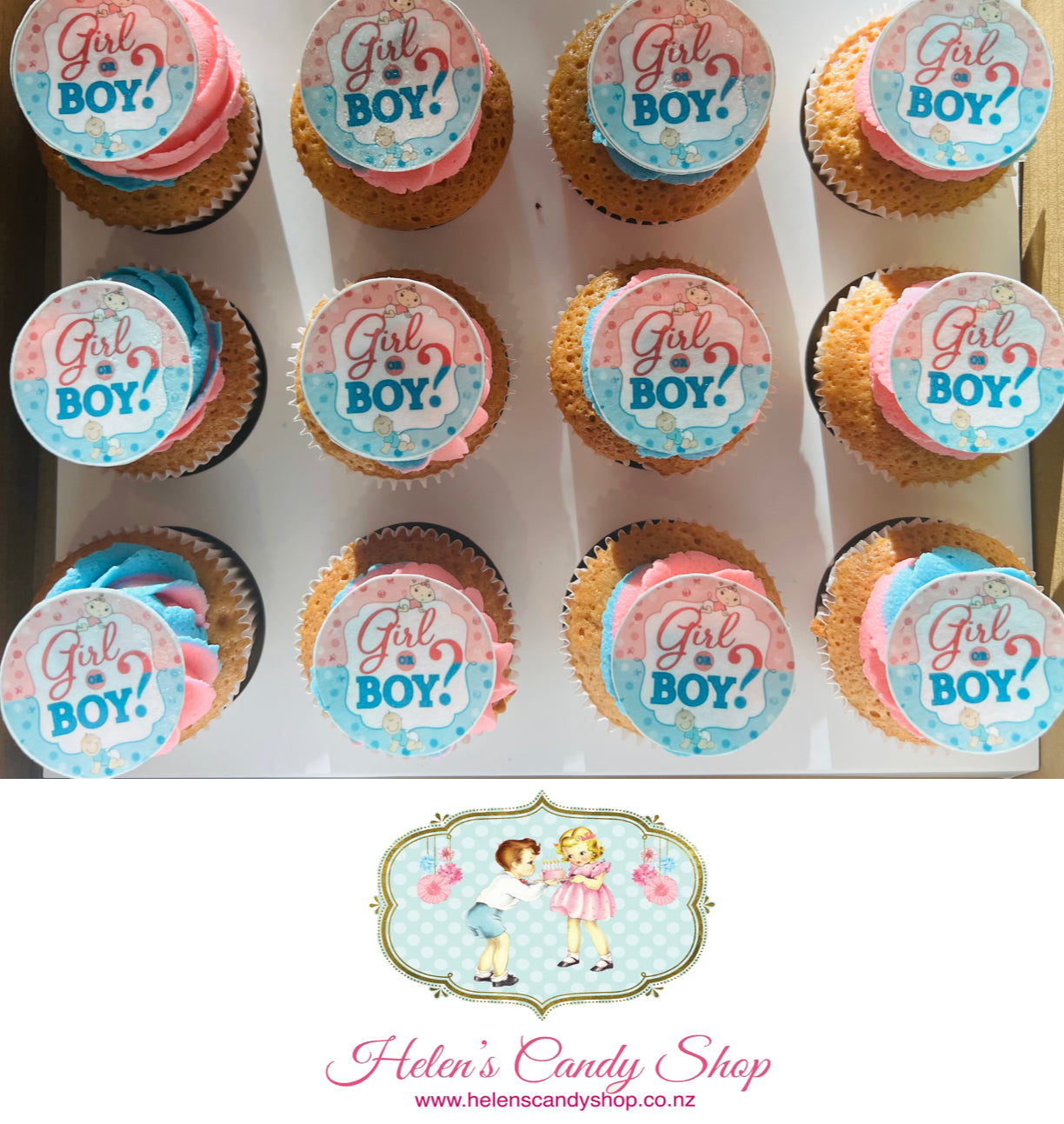Baby Announcement, Baby Shower & Baby Celebration Cake