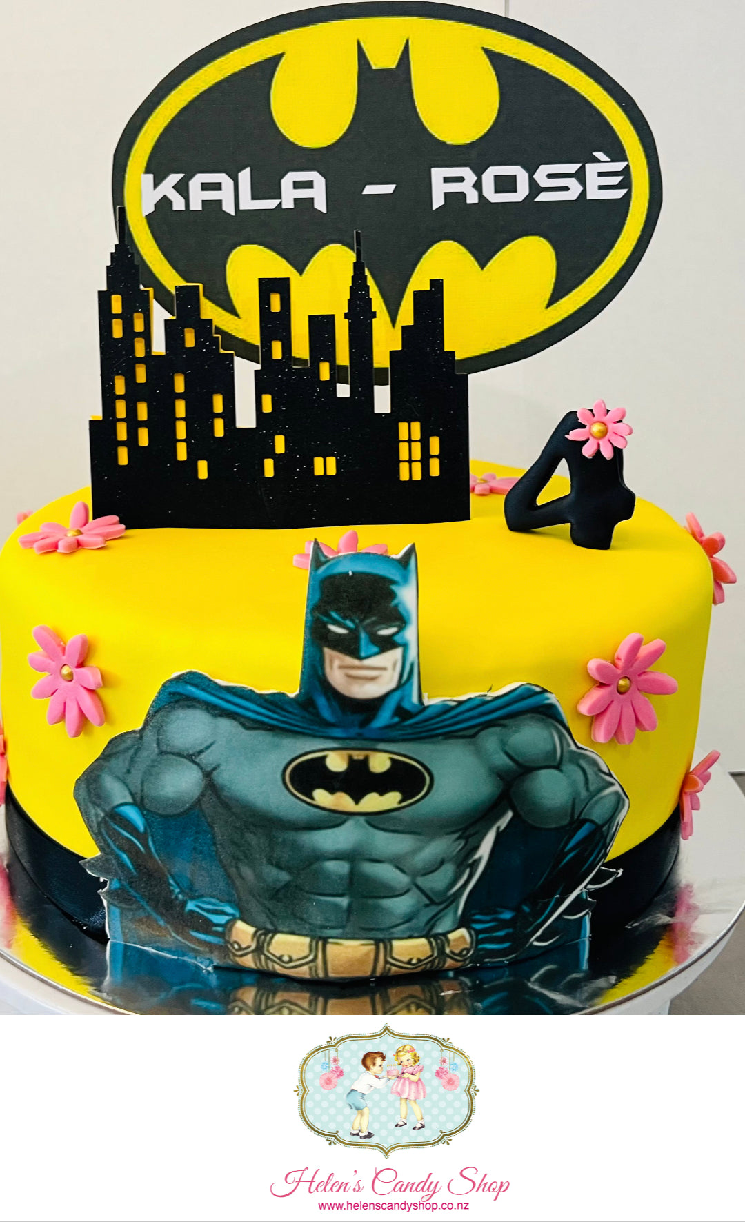 Super Hero & Outer Space Cake
