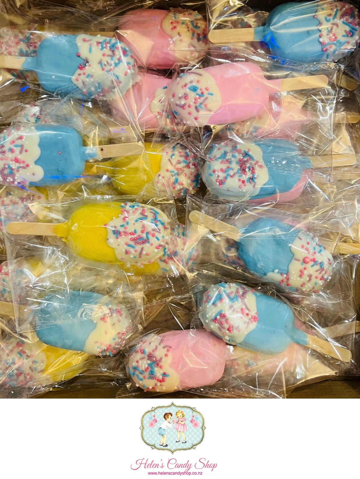 Customised Themed Individual Cake Popsicles