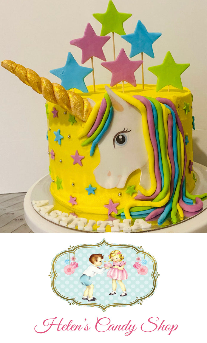 Unicorn, Bees, Butterfly & Fairy Themed Celebration Cakes