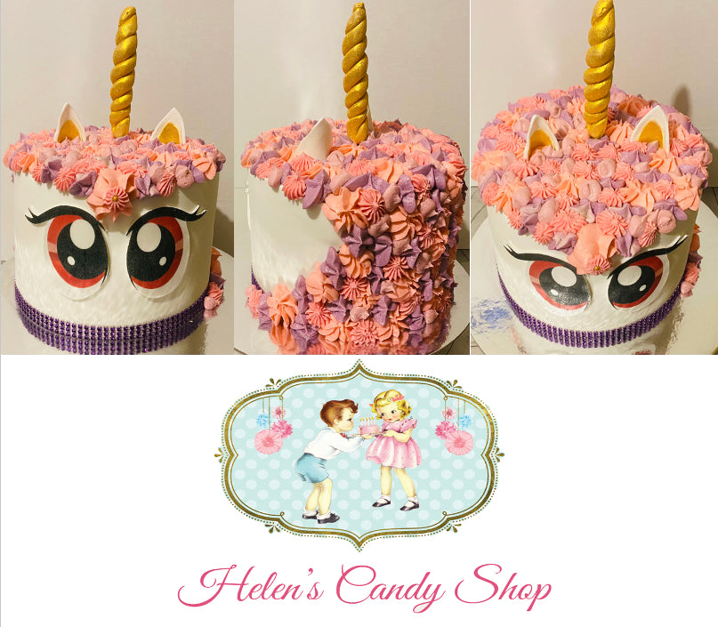 Unicorn, Bees, Butterfly & Fairy Themed Celebration Cakes