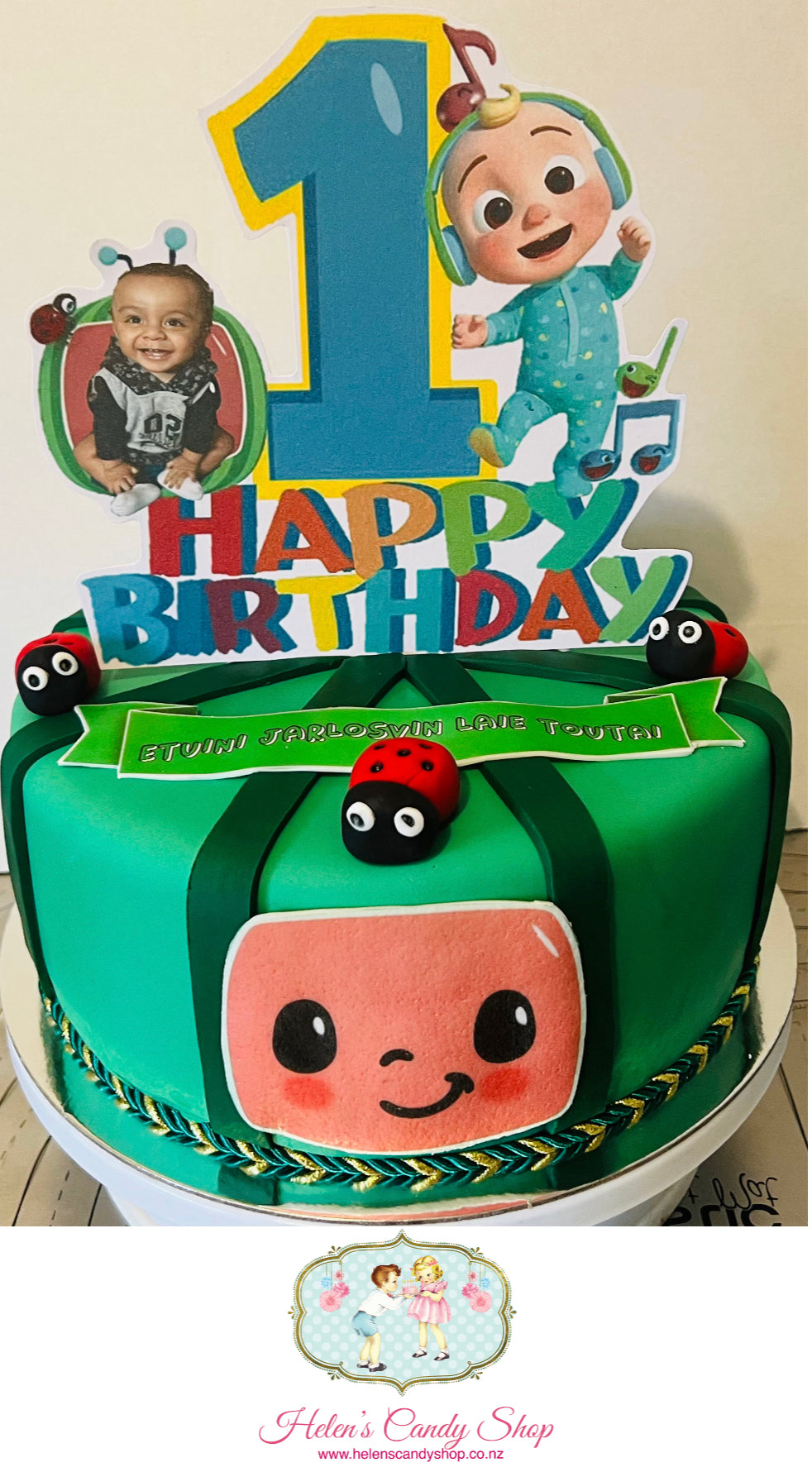 Cocomelon Themed Celebration Cakes
